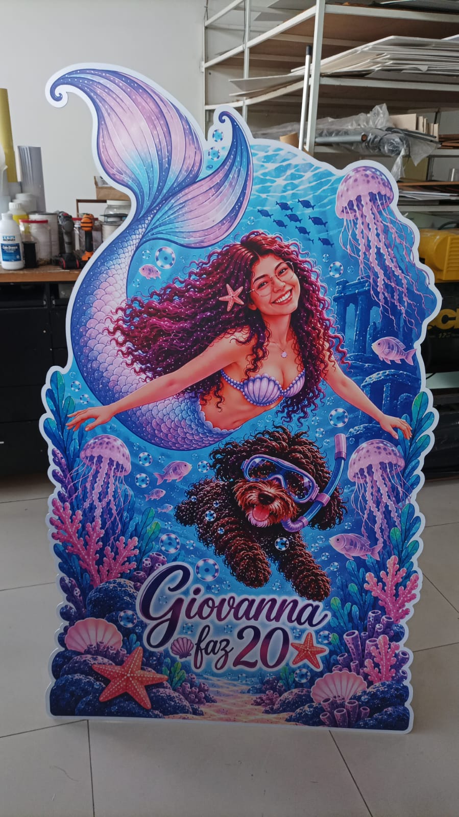 Totem Fotografico Pvc