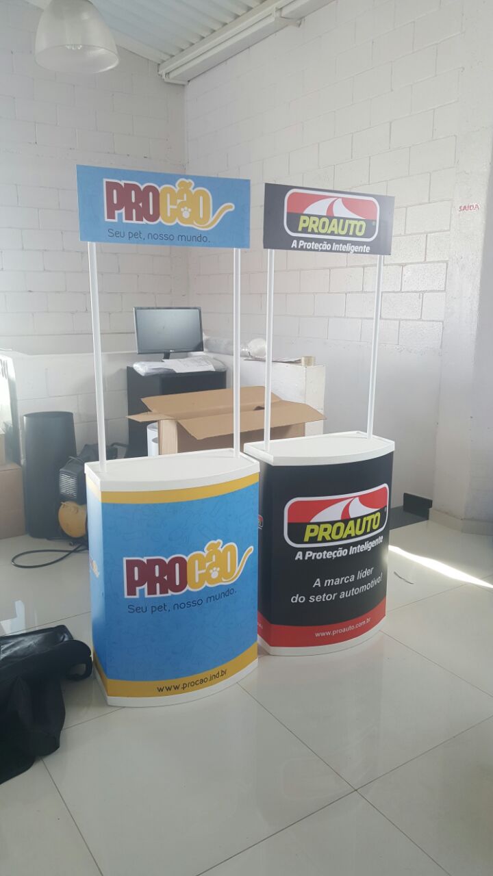 Balcão Promocional para eventos