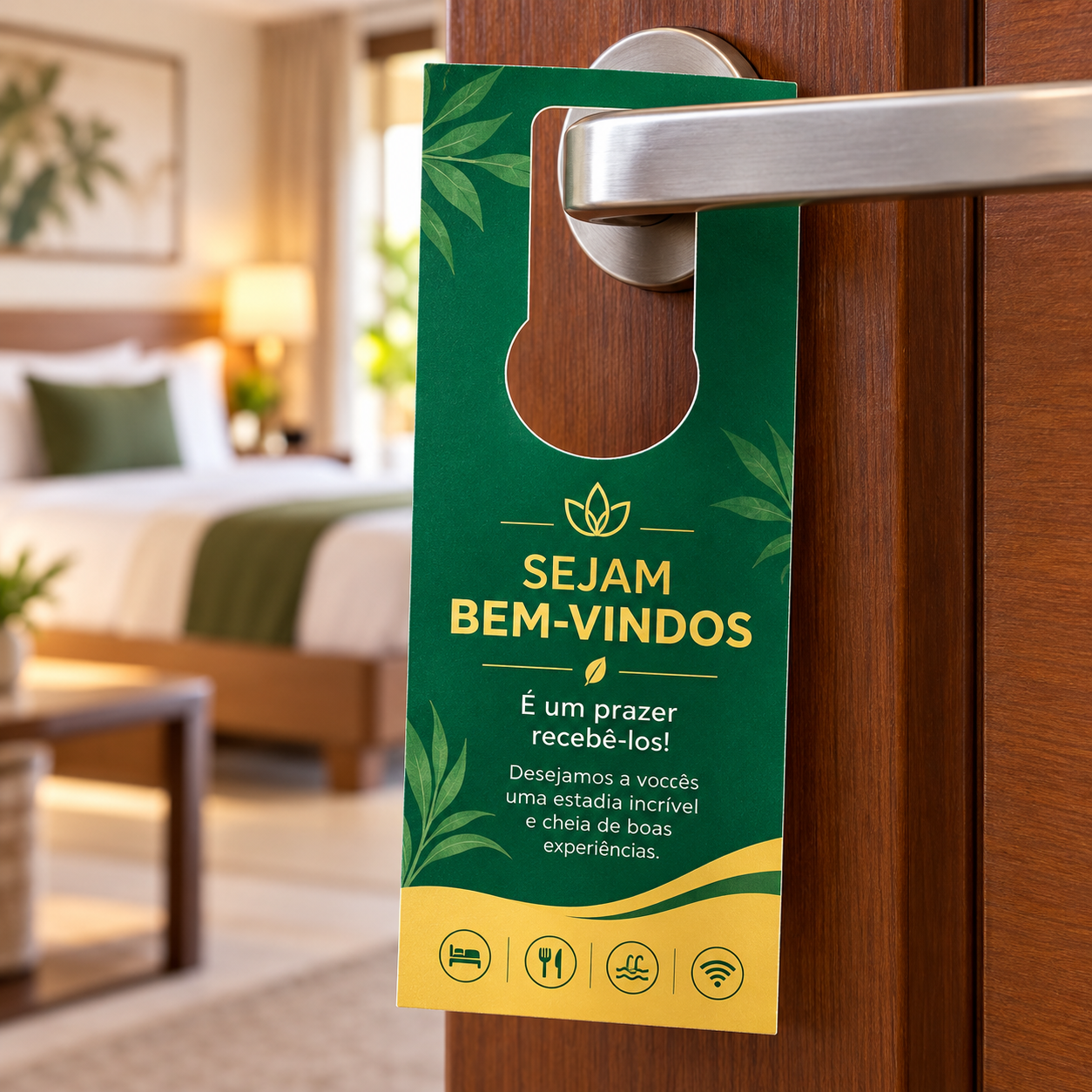 Display Porta Para Bem Vindos