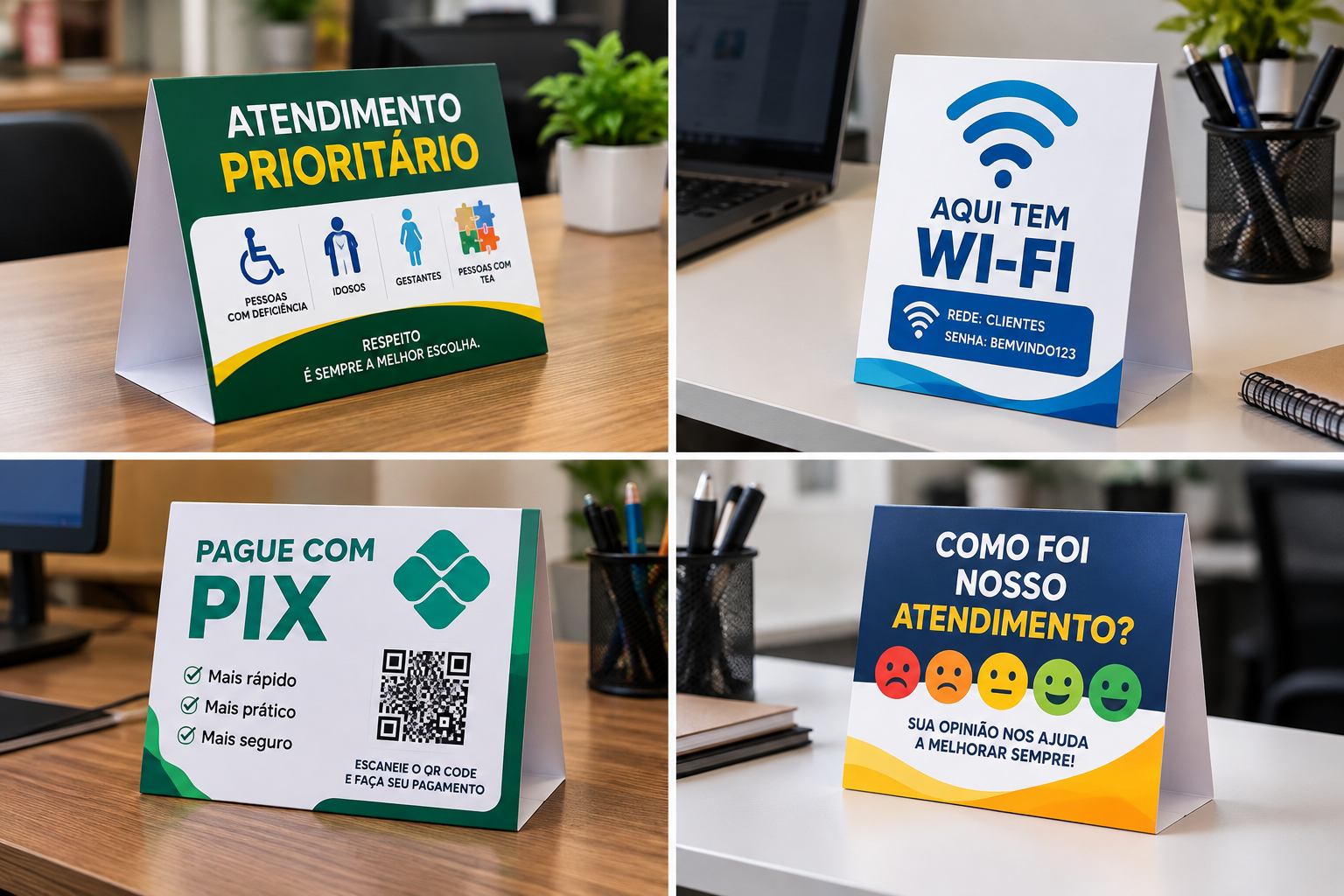 Sinalização Promocional Para Escritório