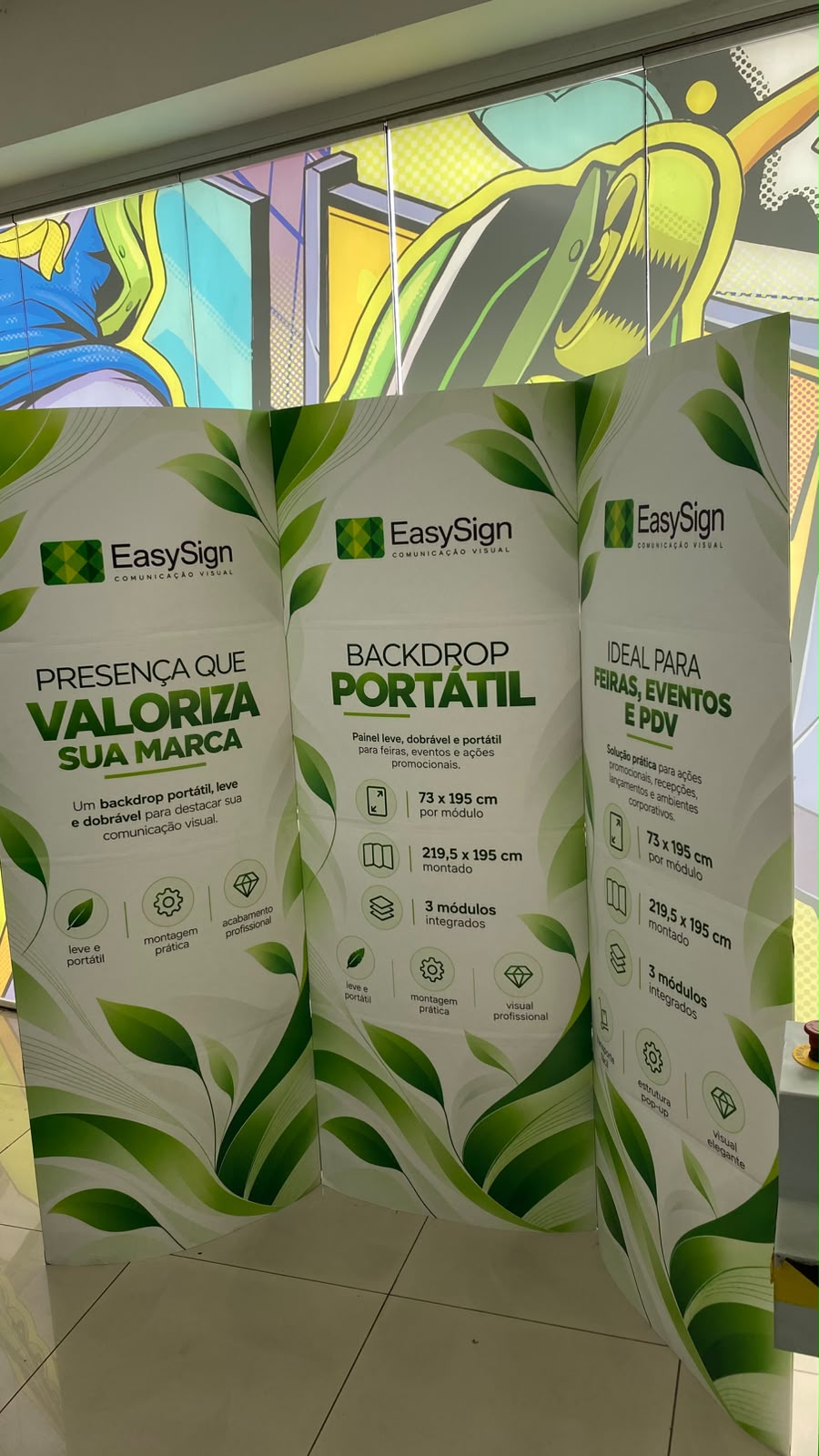 Portatil Backdrop