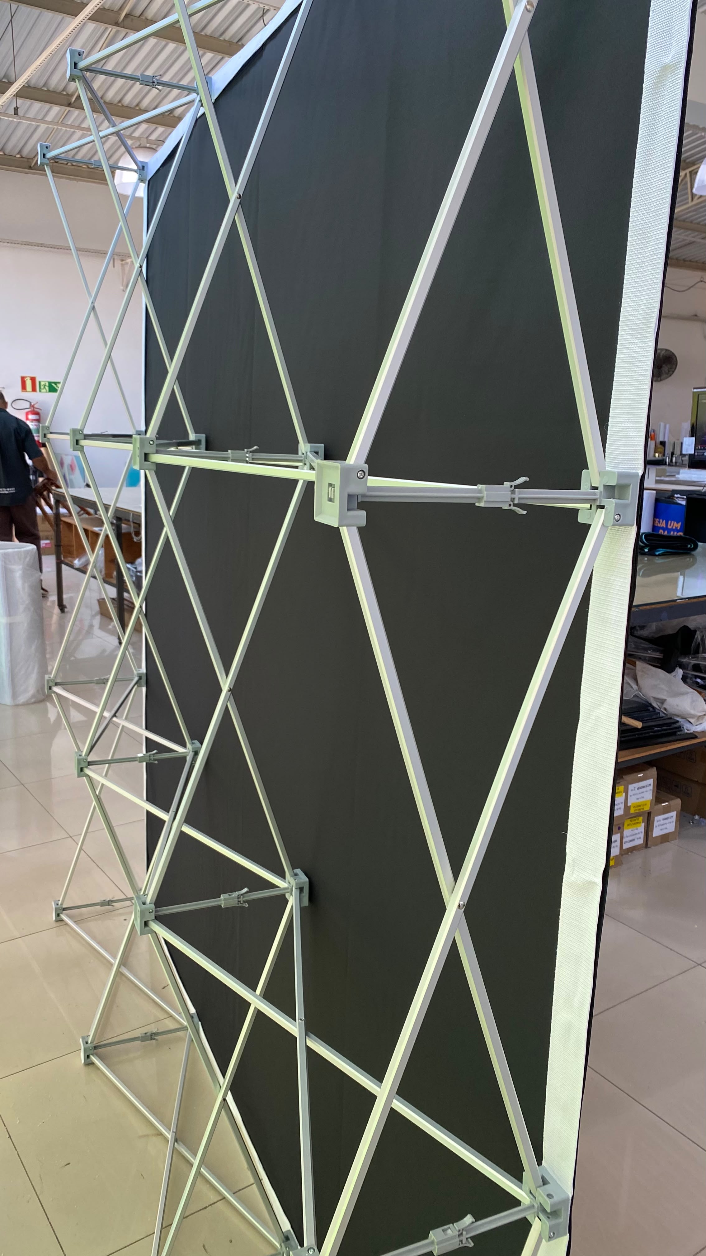 Extrutura Aluminio Retratil