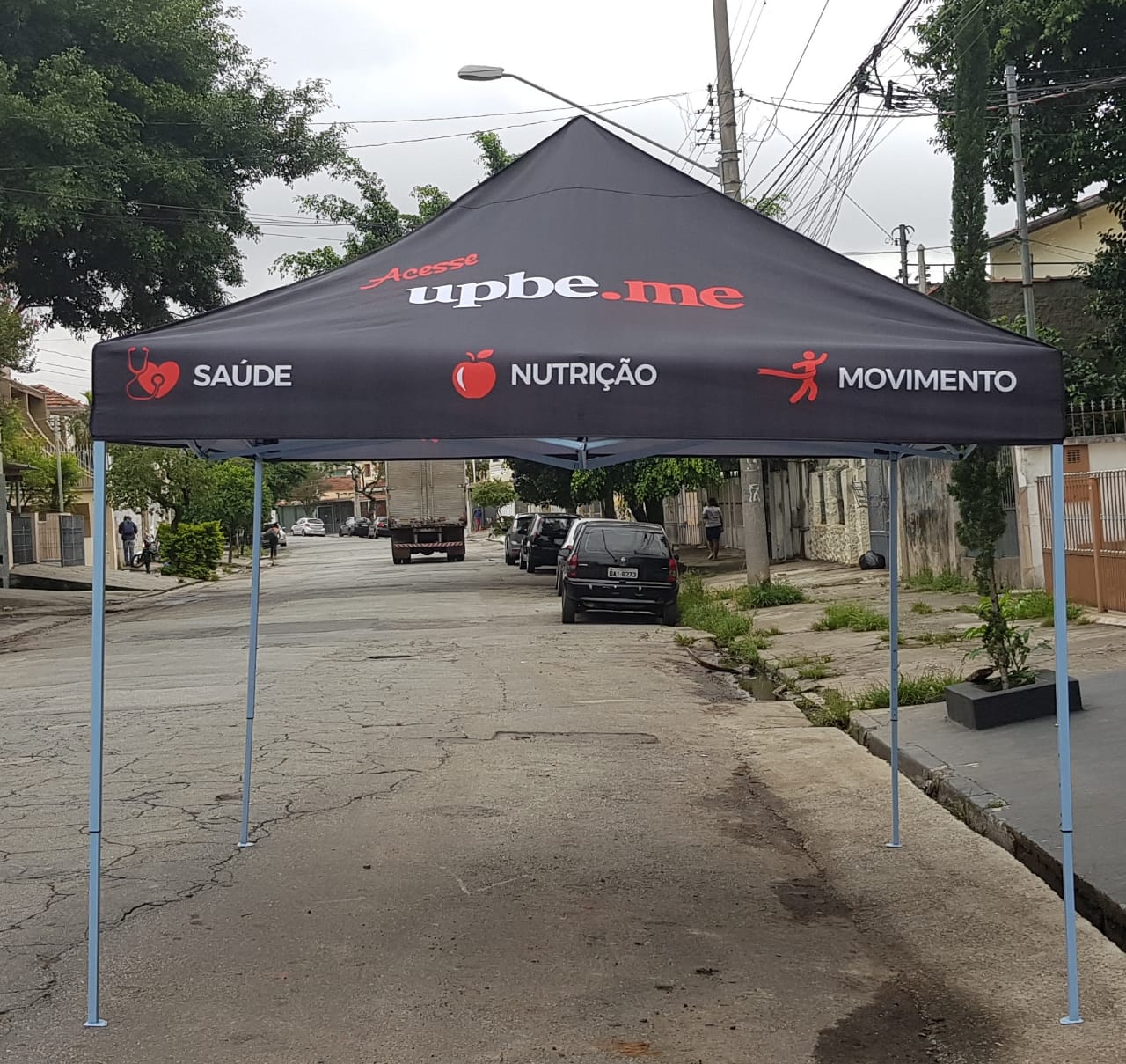 Tenda 3x3 pronta para eventos