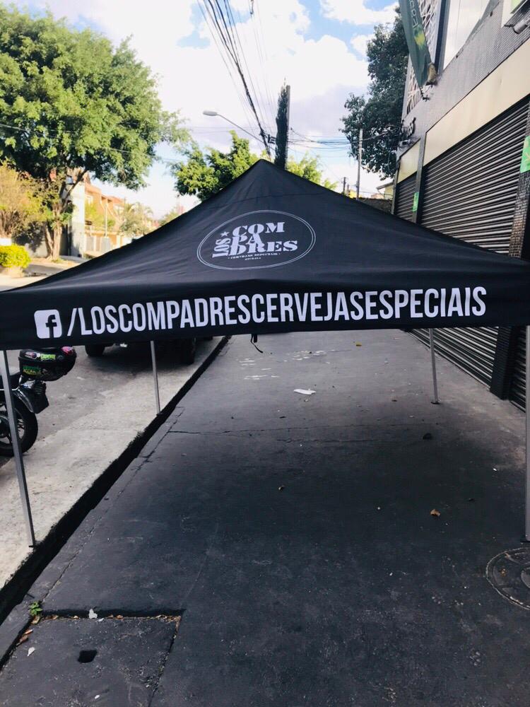 Estrutura de tenda 3x3 em ferro