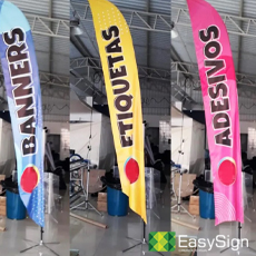 Wind Banner "Bandeira Externa"