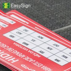 Impressão Digital em Adesivo Pontilhado - Adesivo pontilhado com design inovador para aplicações modernas.