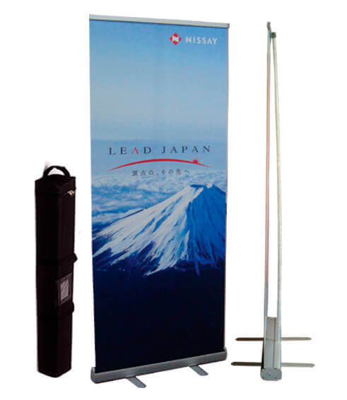 Banner Roll-up Display Stand