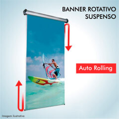 Banner Roll-up Giratório