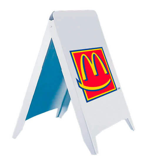 Cavalete PVC Personalizado