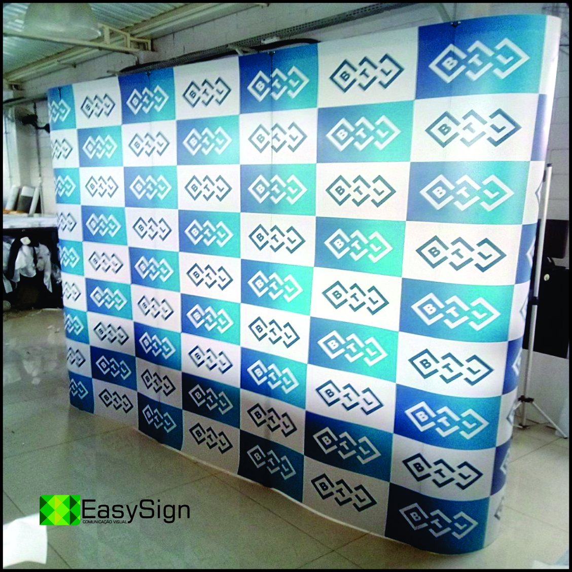 Estrutura Backdrop Pop Up Reto 5 Chapas 3,59x2,30m