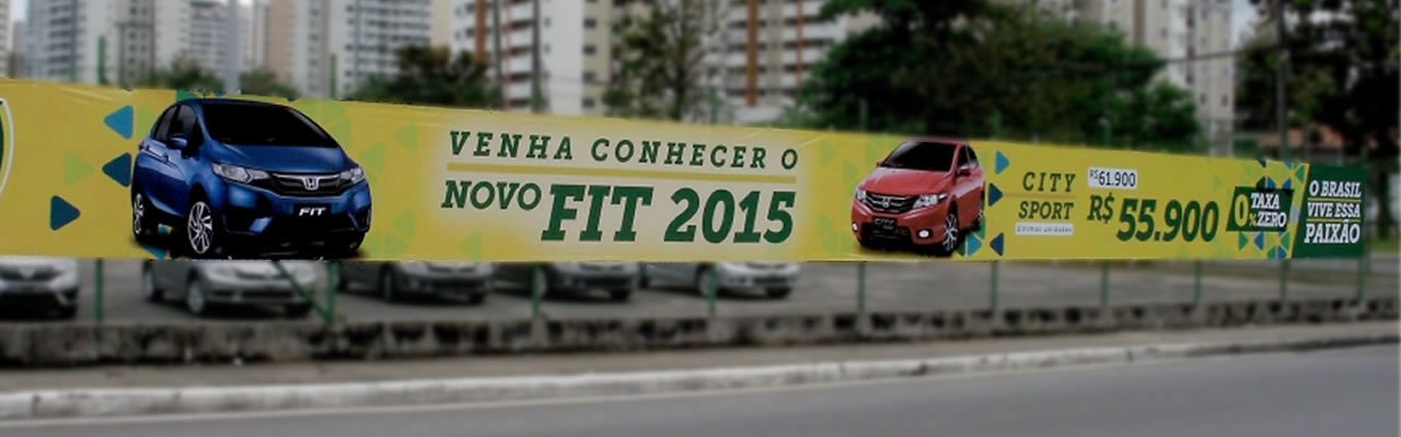 Faixas e Banners Personalizados