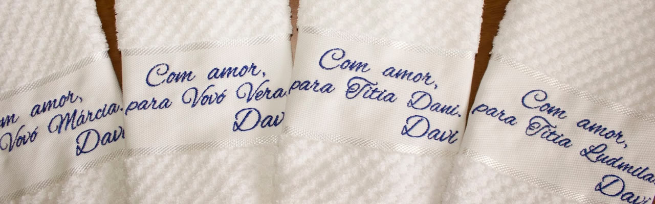 Fazer Toalha Personalizada