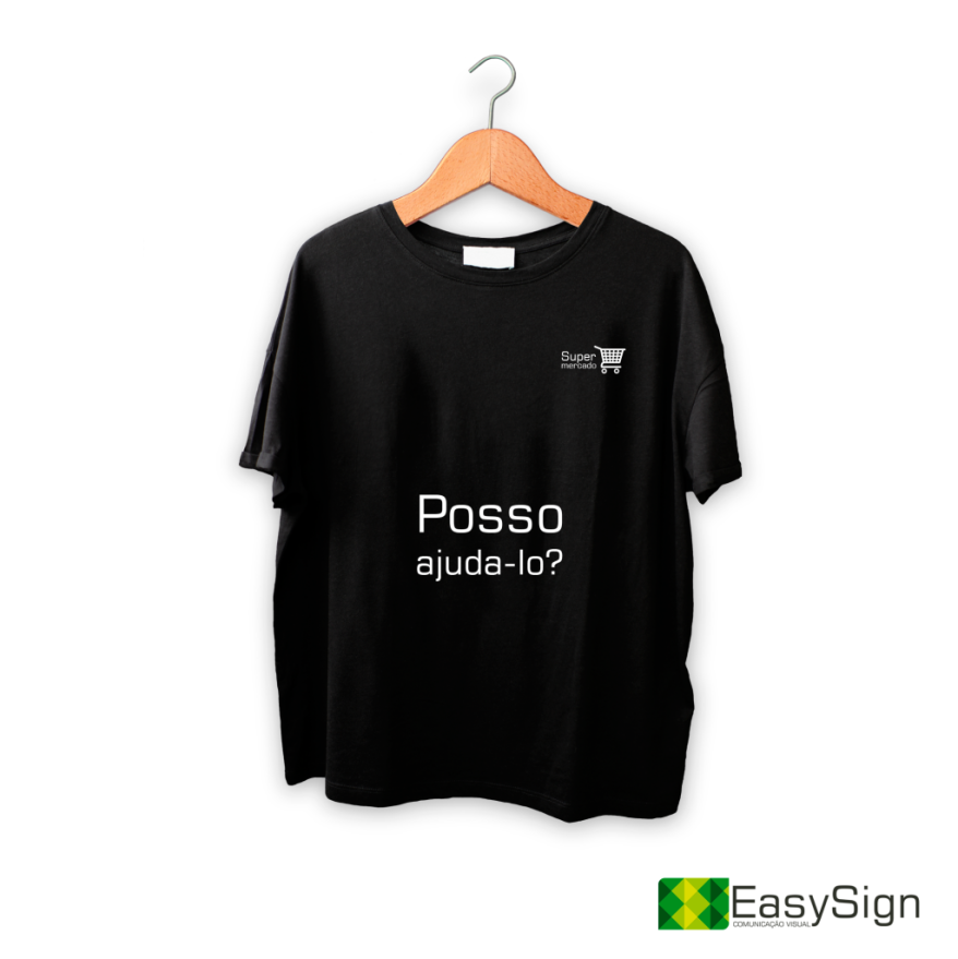 Impressão Digital DTG em Camiseta 100% Algodão