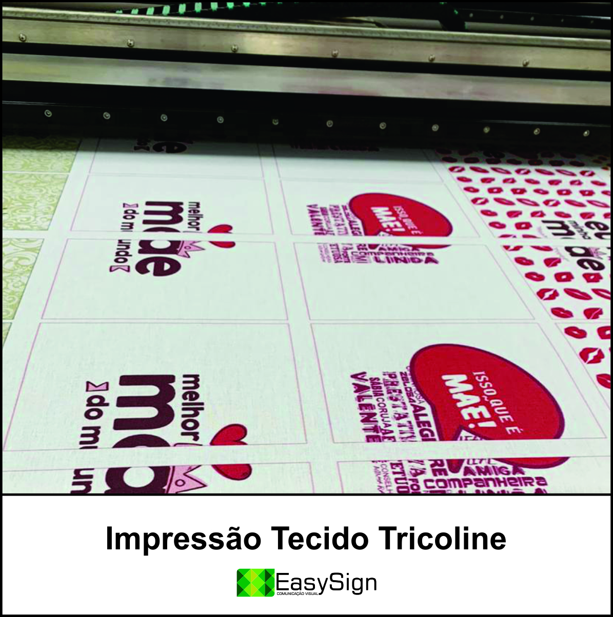 Impressão Digital Sublimática Tricoline Mista