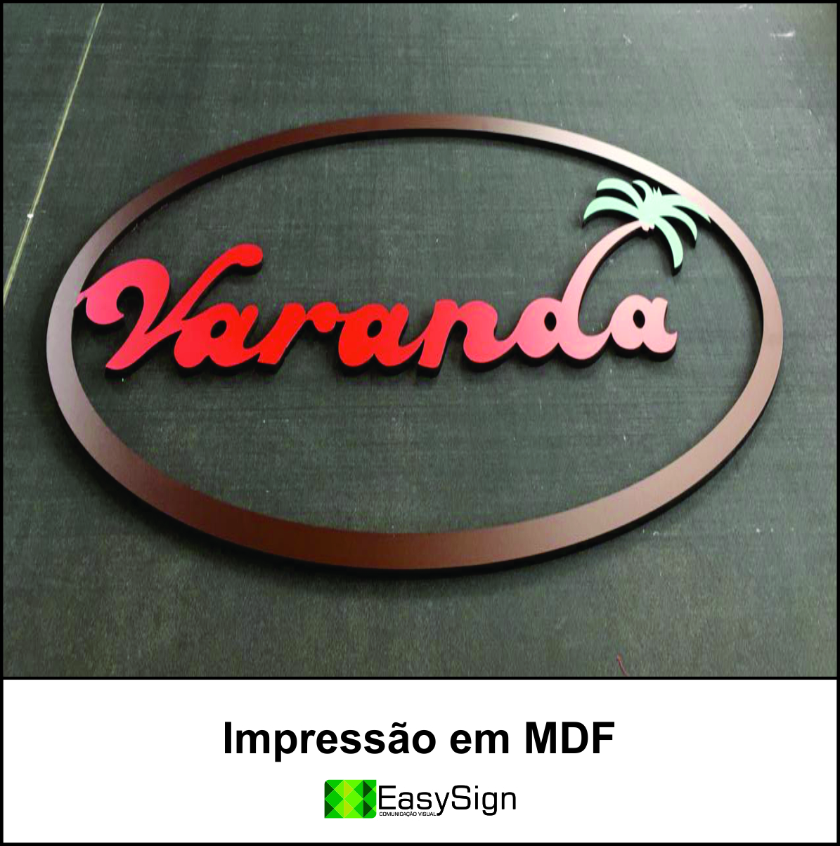 Impressão Digital UV em Chapa MDF Compensado