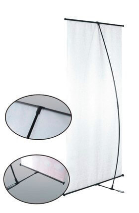 L-Banner Promocional Display Stand 3