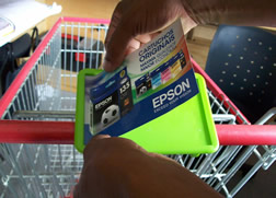 Placa para Carrinho para PDV