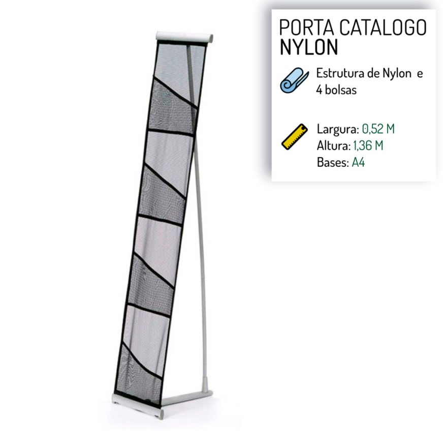 Porta Catálogo Nylon